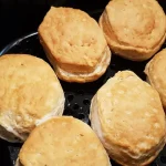 air fryer canned biscuits baked golden brown
