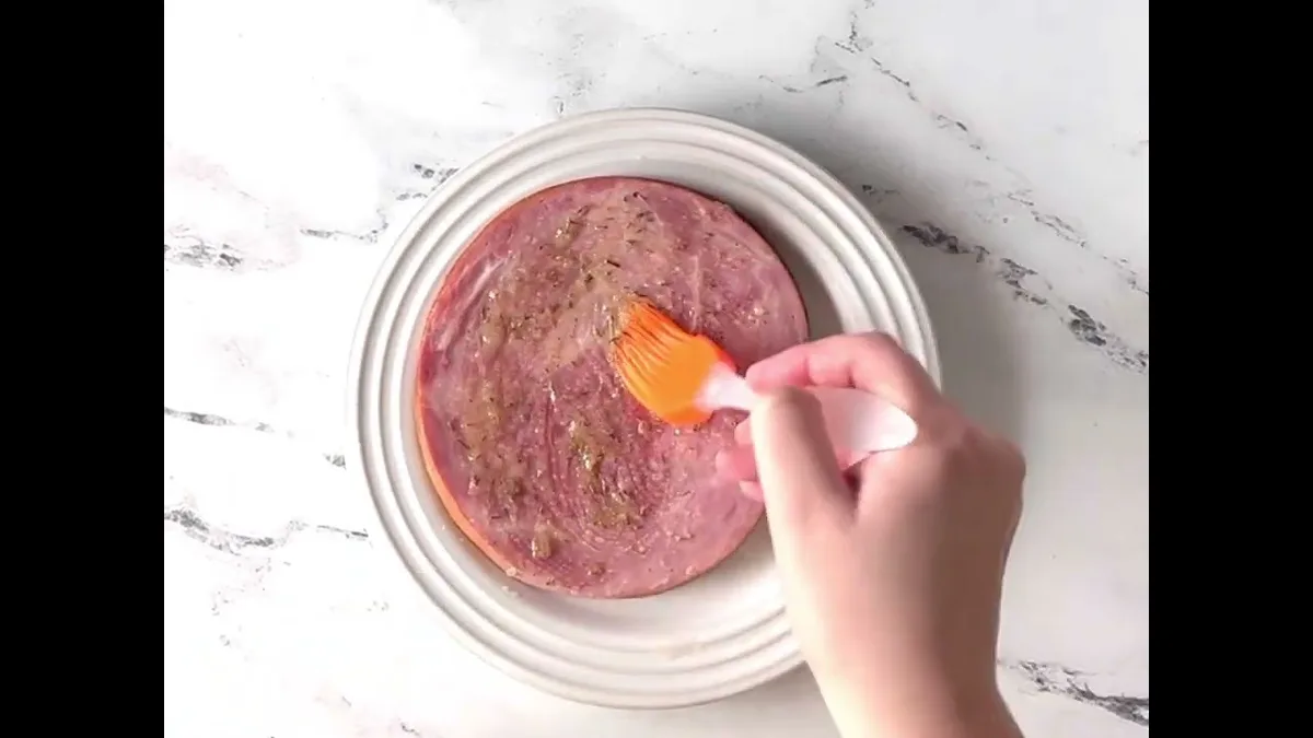air fryer ham cooking