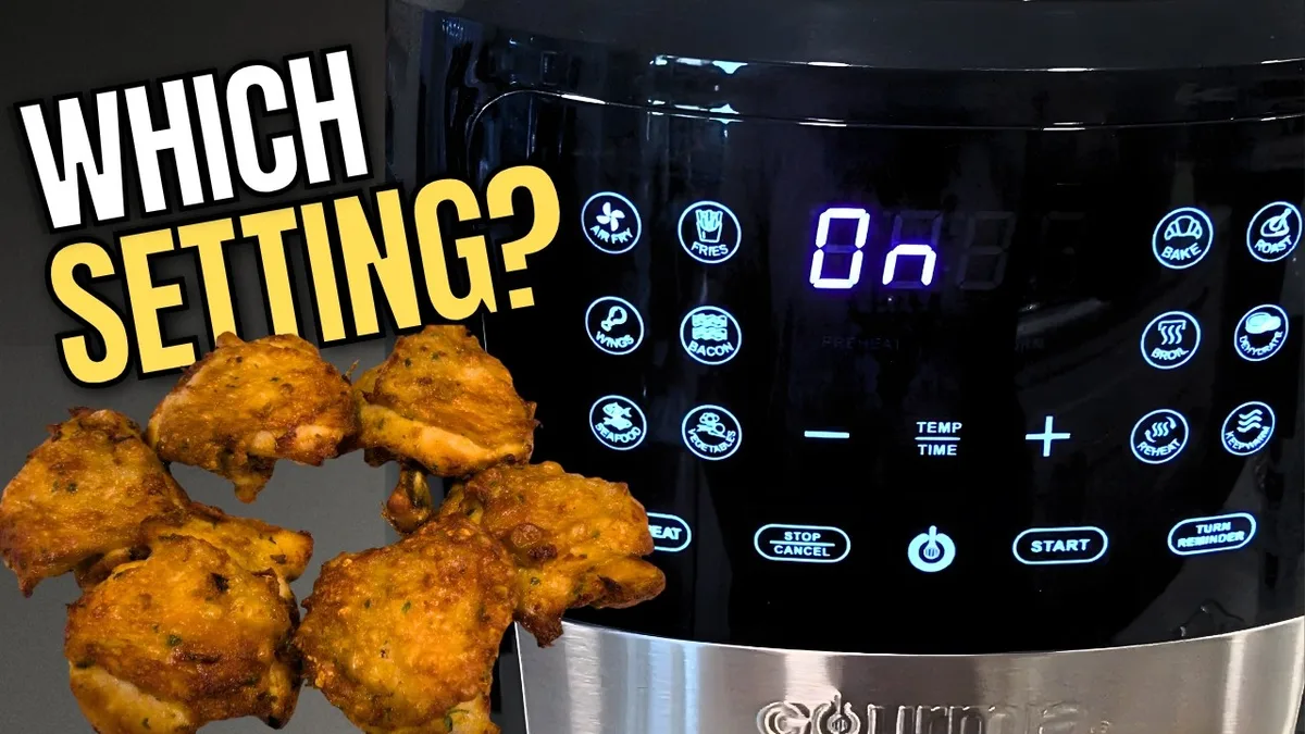 air fryer temperature range
