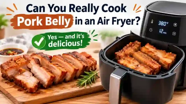 Can You Really Cook Pork Belly in an Air Fryer