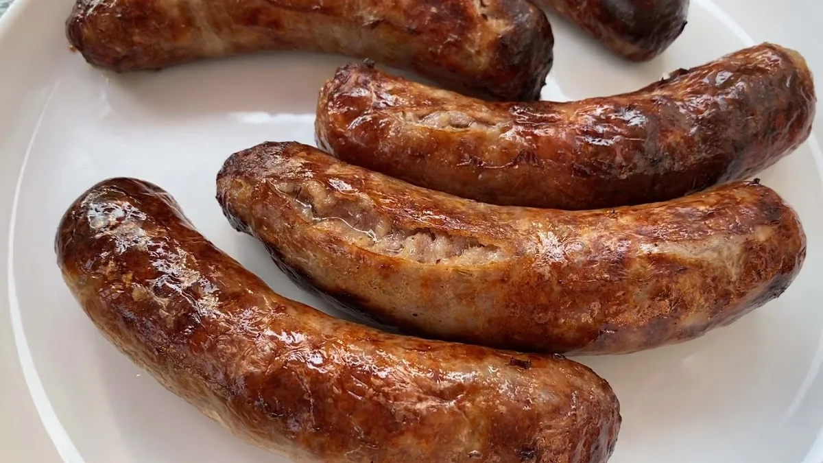 can you cook raw sausage in air fryer