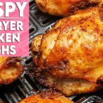 crispy air fryer chicken thighs