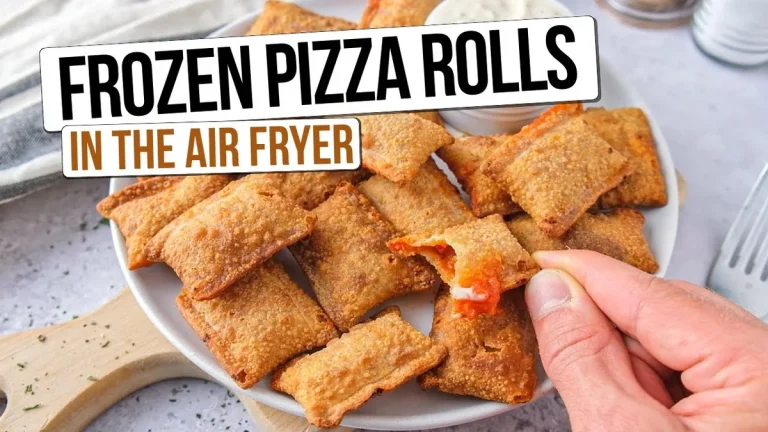 frozen pizza in air fryer basket