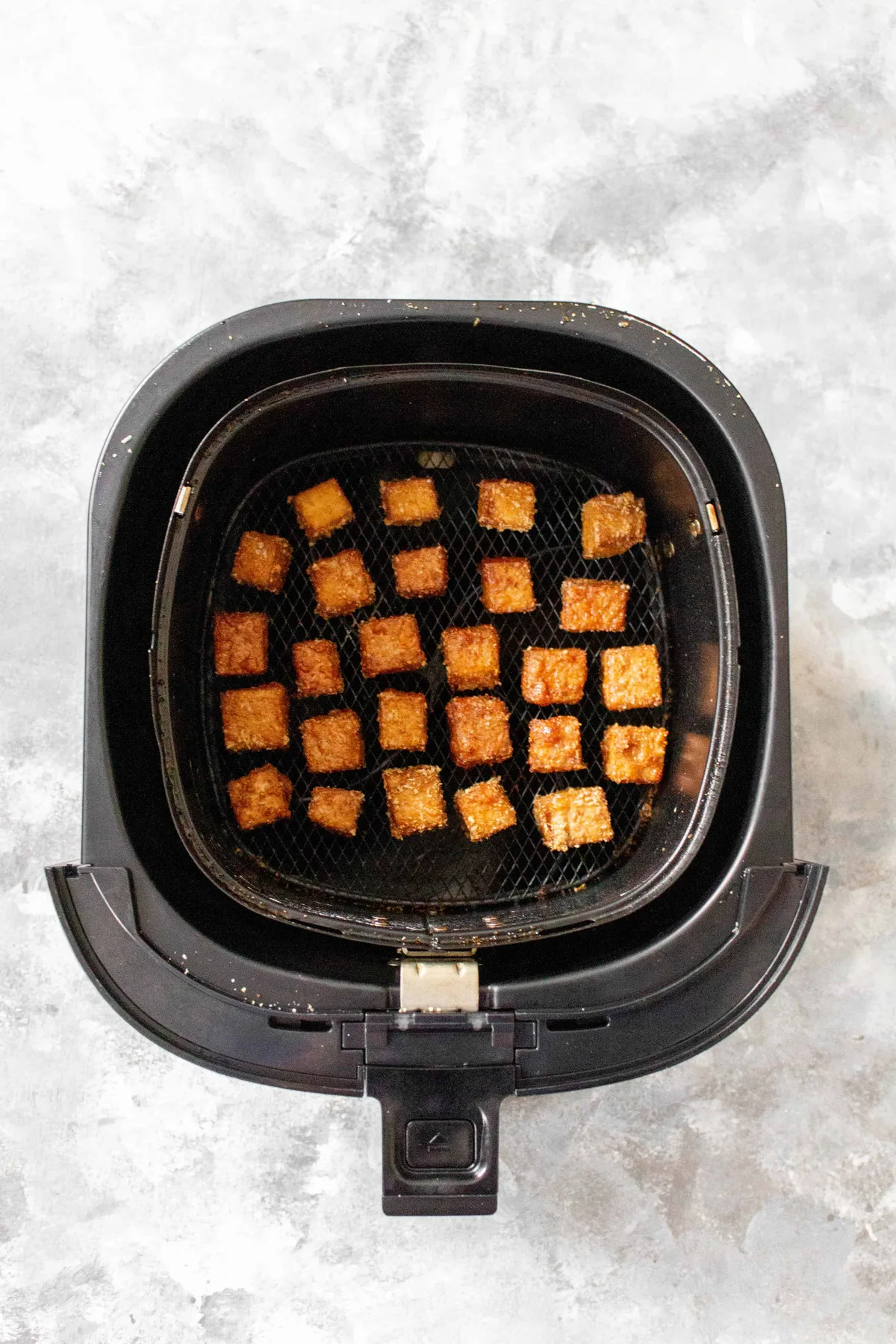 air fryer basket overcrowding