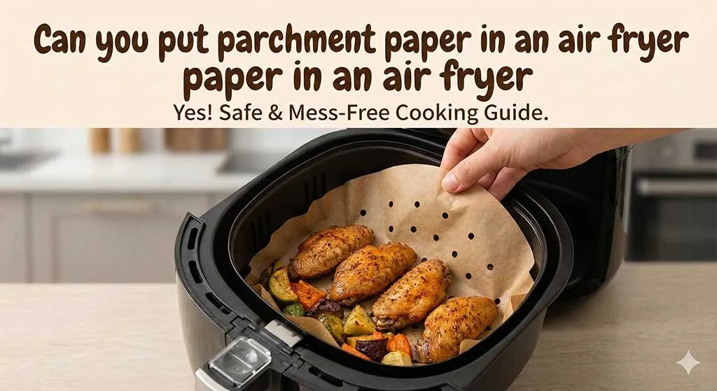 air fryer parchment paper fire hazard