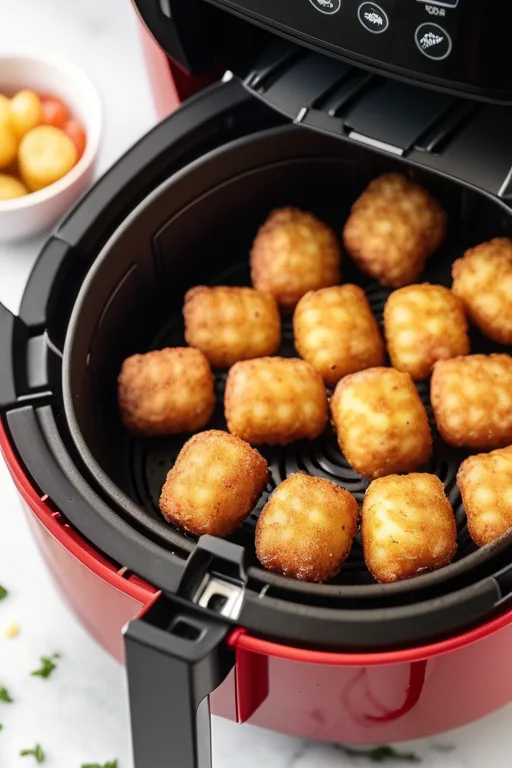 air fryer tater tots crispy golden