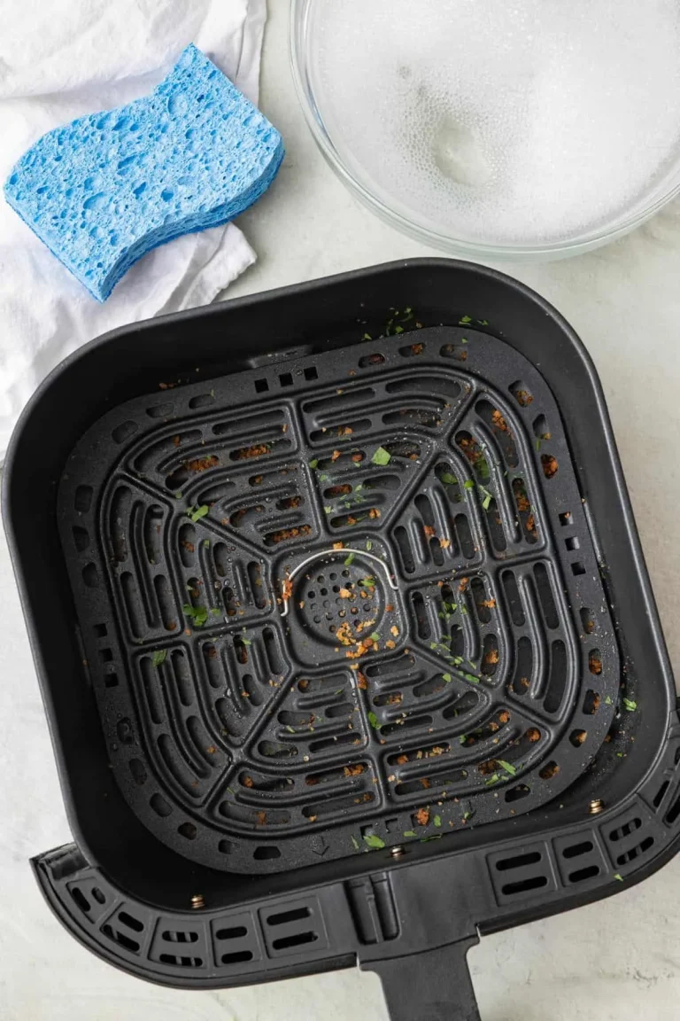 how do you clean the inside of an air fryer