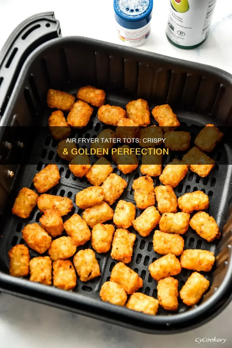 how do you cook tater tots in the air fryer