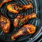 how long do chicken legs take in the air fryer