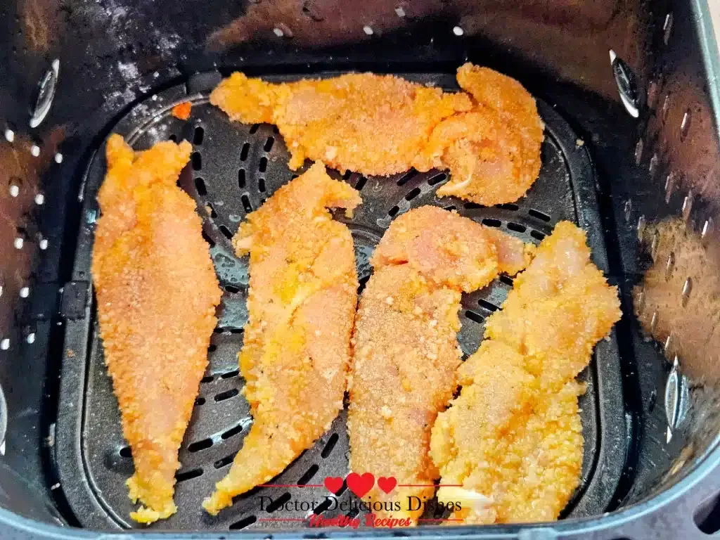 how long do chicken tenders take in the air fryer