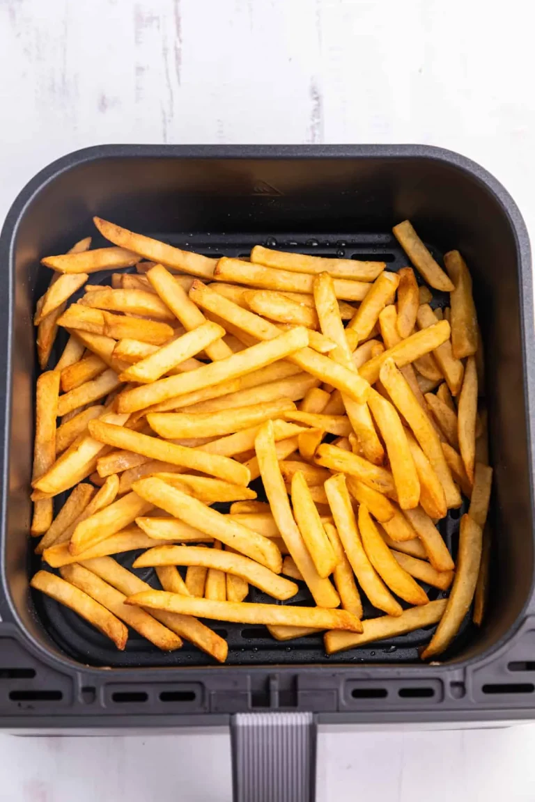how long do fries take in the air fryer