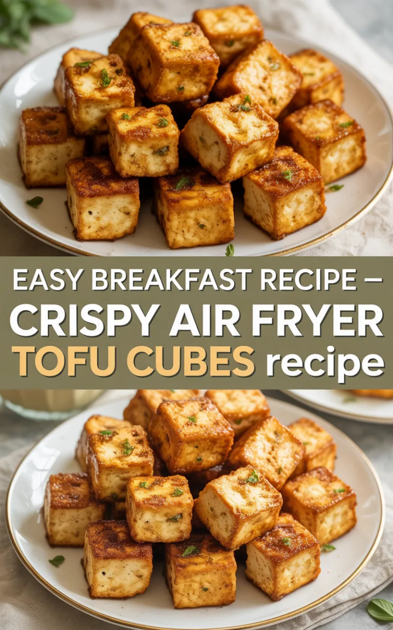 how long do you cook tofu in the air fryer