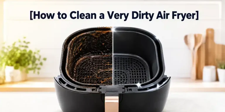 How to Clean a Very Dirty Air Fryer