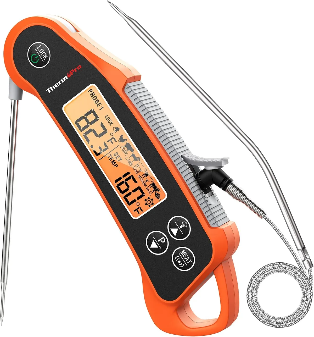 meat thermometer internal temperature check